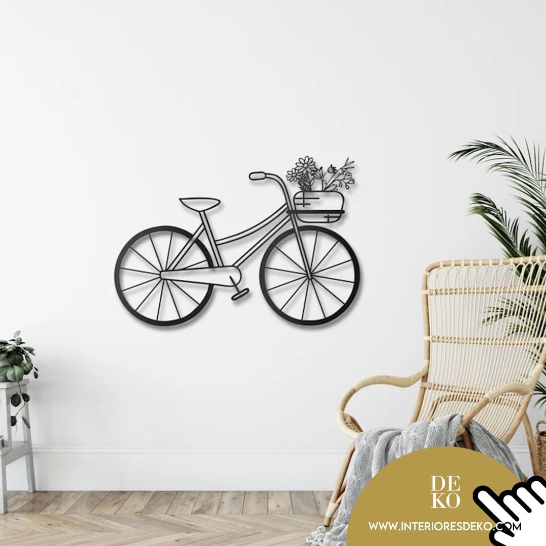 Paneles 3D Para Paredes - Modelo Bicicleta Vintage con Envio Gratis en DEKO