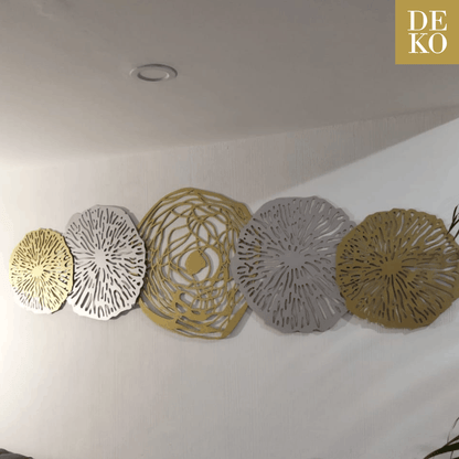 Paneles 3D Para Paredes - Modelo Mix de Círculos con Envio Gratis en DEKO